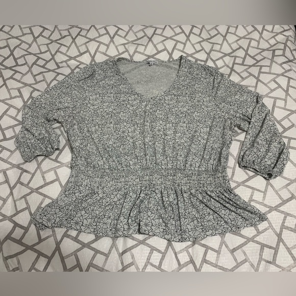 Ophelia Roe cinched waist blouse - Picture 1 of 3